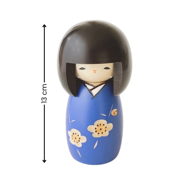 Kokeshi Pop - Kaika Blauw