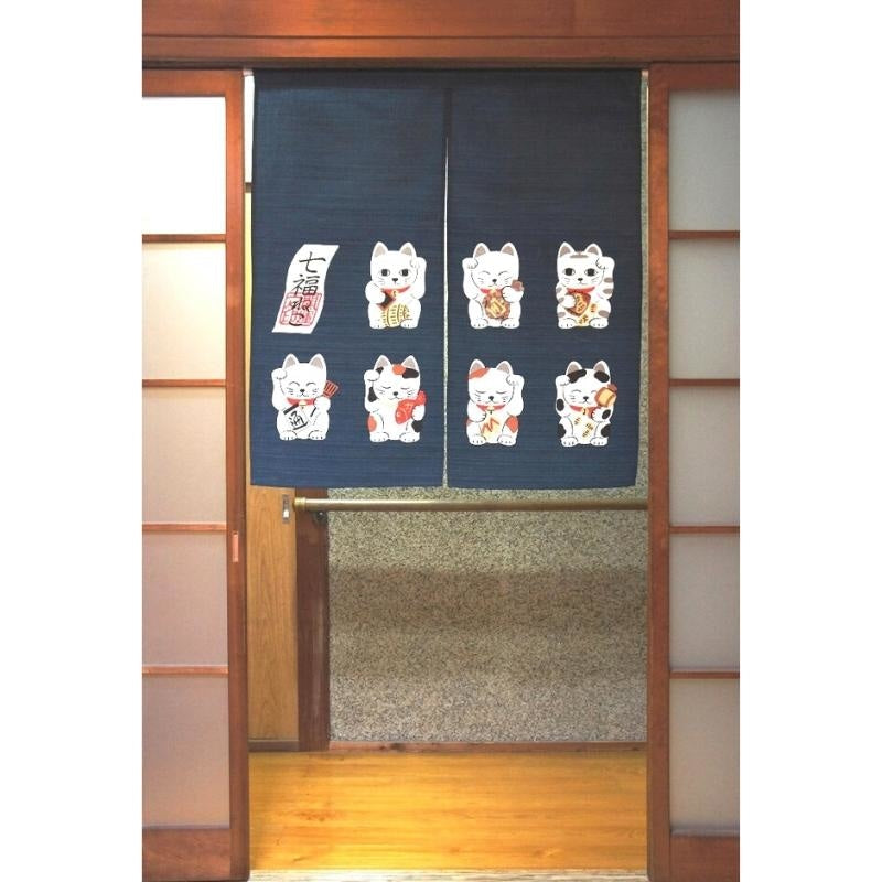Kort Noren Gordijn - Neko 85 x 90 cm
