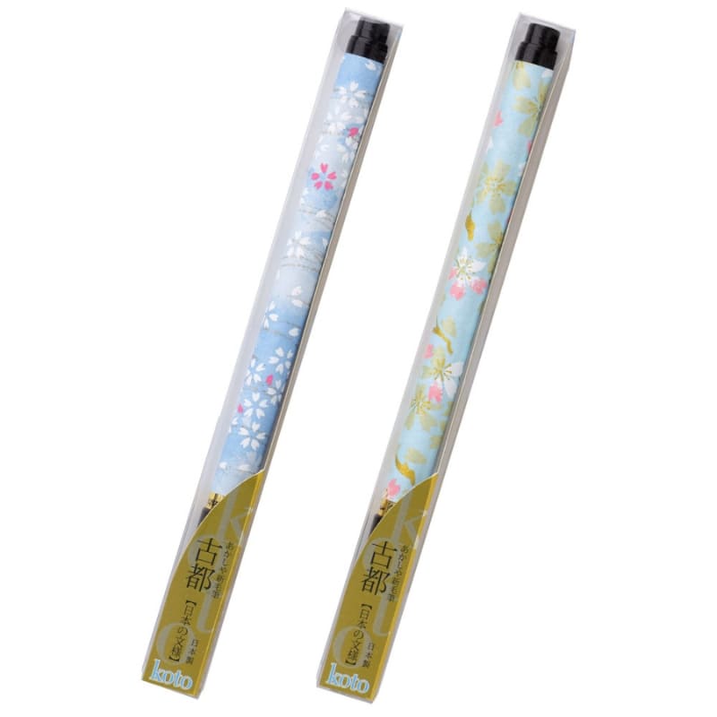 Koto Brush Pen - Washi Handvat Lichtblauw