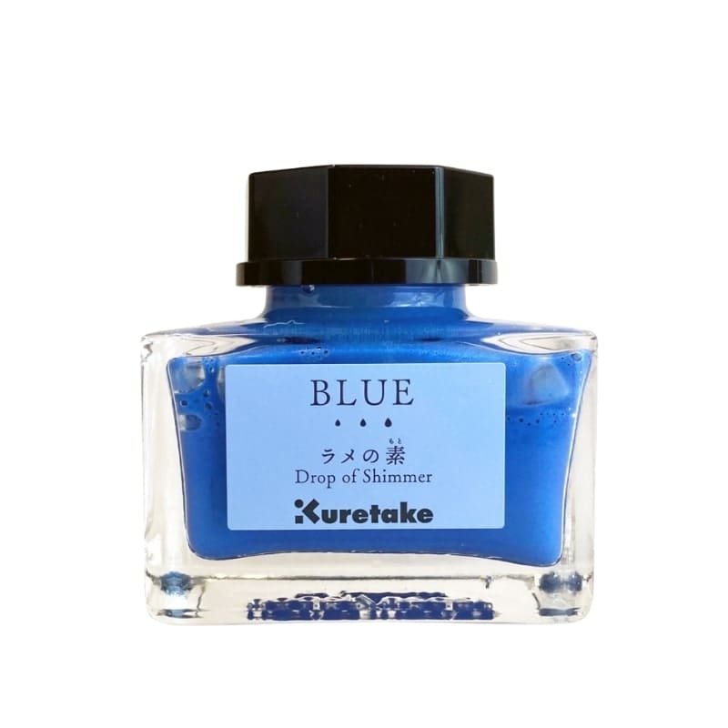 Kuretake Drop Of Shimmer Glitterinkt Blauw
