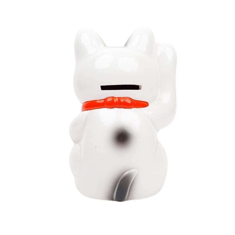 Maneki Neko Beeldje - Tokoname Keramiek