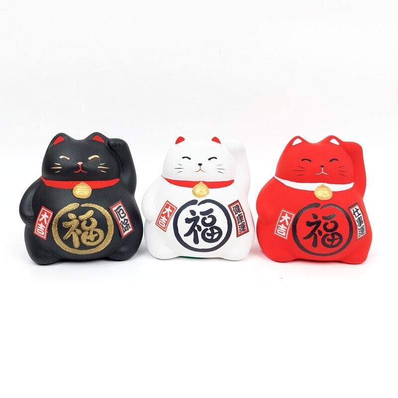 Maneki Neko Marufuku Rood