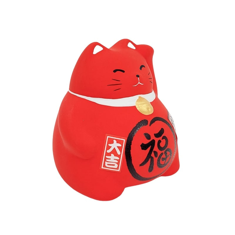 Maneki Neko Marufuku Rood