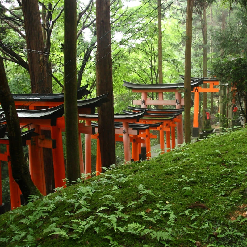 Japans miniatuurmodel - Fushimi Inari Schrijn