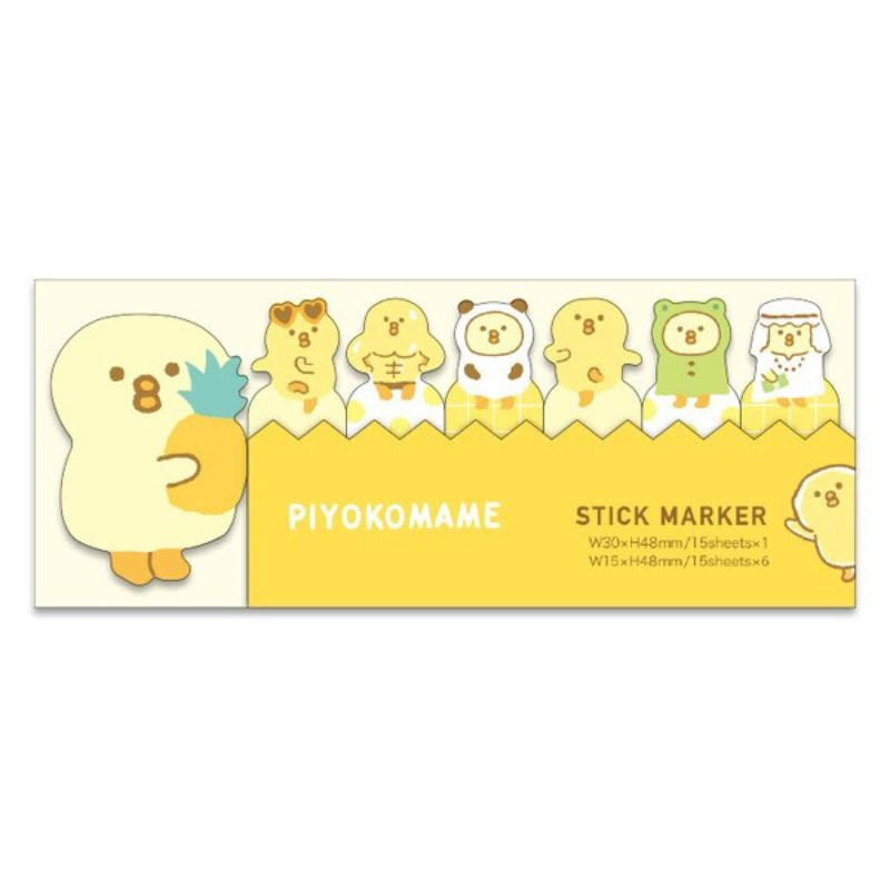 Piyokomame sticker bladwijzers