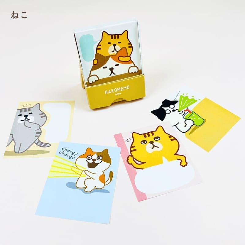 Memo Blok Hakomemo - Neko