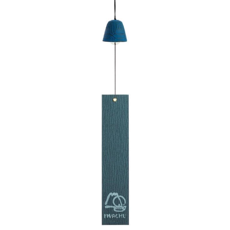 Metalen Windgong - Furin Iwachu Blauw - 4,5 cm