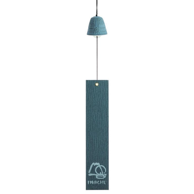 Metalen Windgong - Furin Iwachu Lichtblauw - 4,5 cm