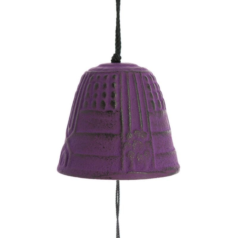Metalen Windgong - Furin Iwachu Violet - 4,5 cm