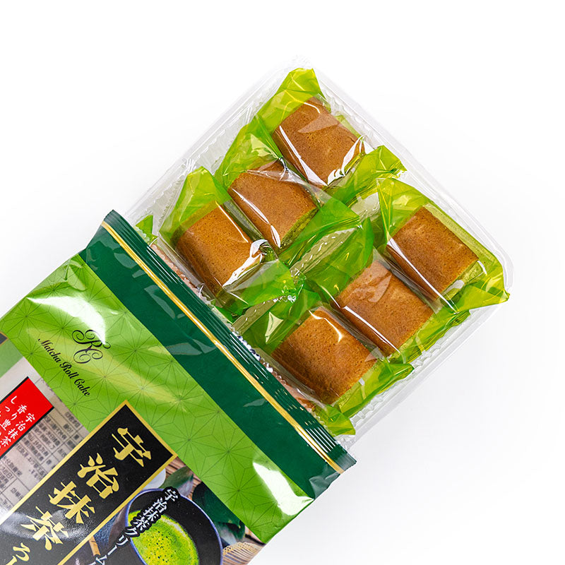 Mini Cake Rolls – Uji Matcha
