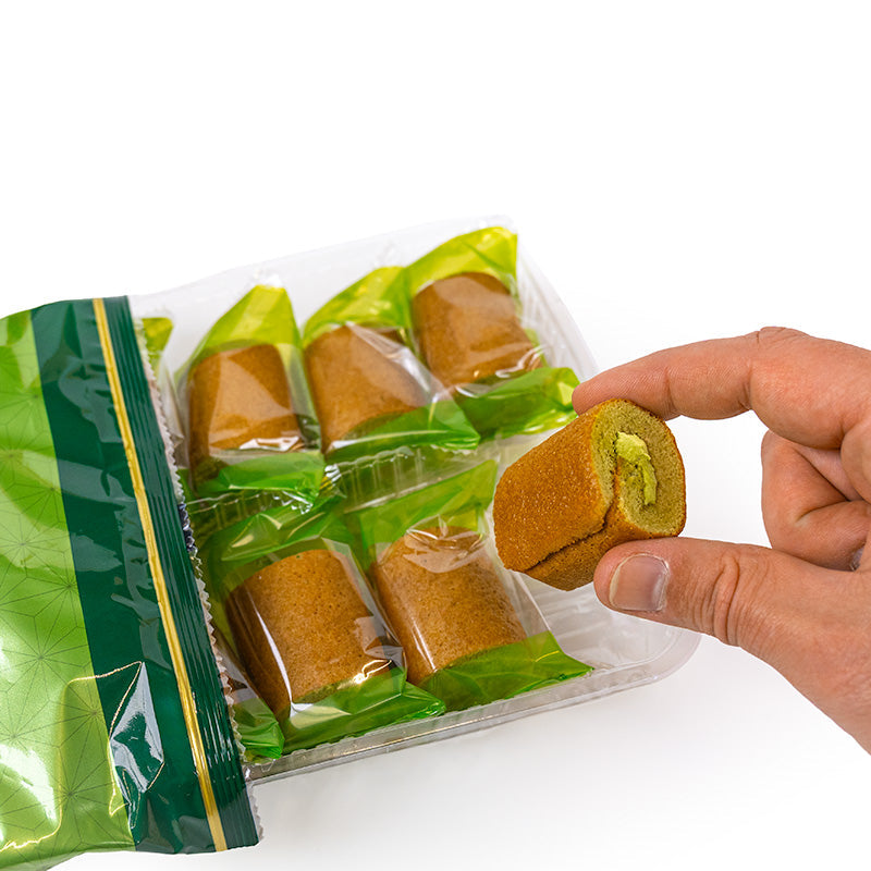Mini Cake Rolls – Uji Matcha