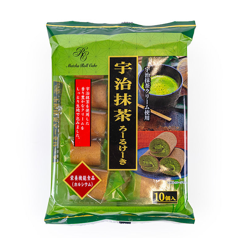 Mini Cake Rolls – Uji Matcha