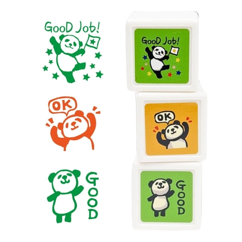 Mini Japanse Stempel - Panda
