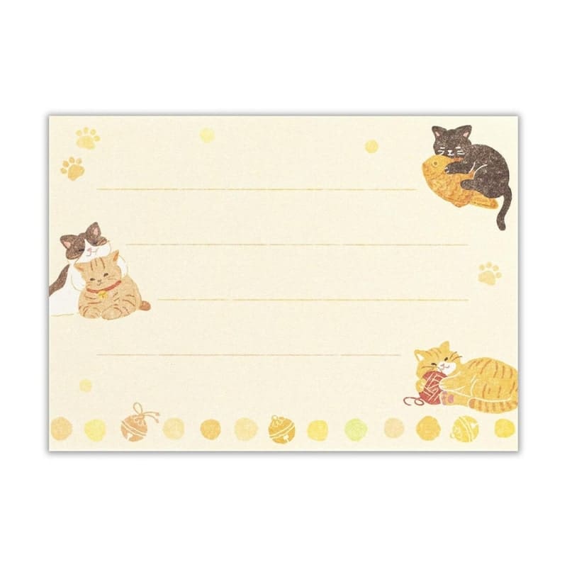 Mini Notepapier & Enveloppe Kat