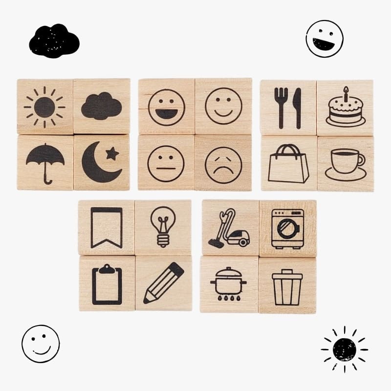 Mini Tampon Japonais Bullet Journal