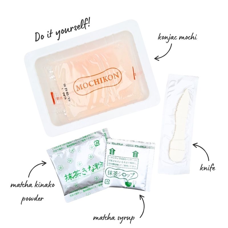 Mochikon Konjac Jelly – Matcha