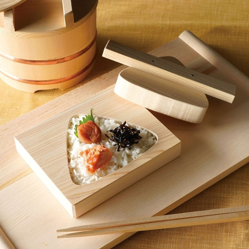 Onigiri XL vorm Cypressenhout