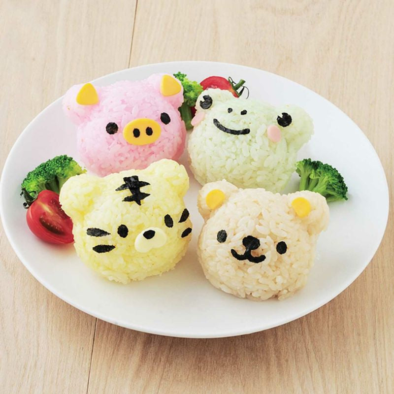 Kawaii dier Onigiri vorm