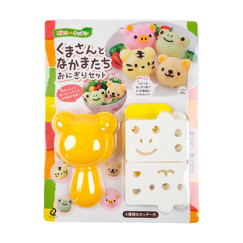 Kawaii dier Onigiri vorm