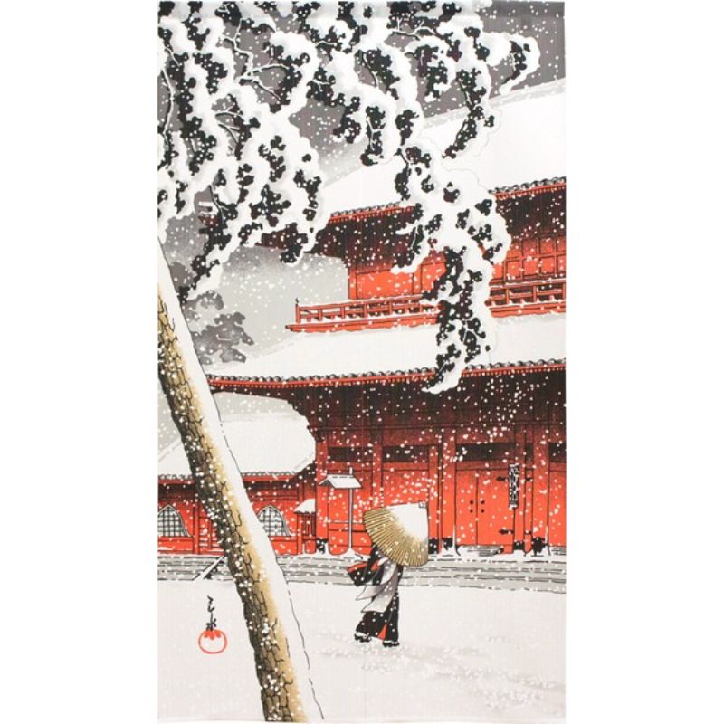 Noren Gordijn - Sneeuw 85 x 150 cm