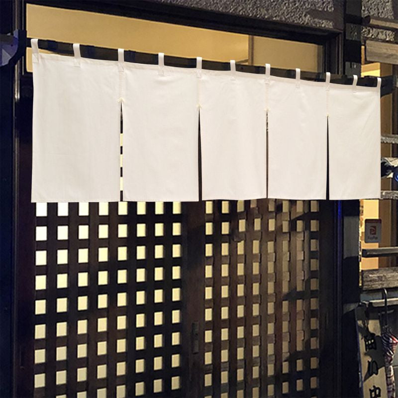 Noren Japans Kort Beige - 175 x 50 cm