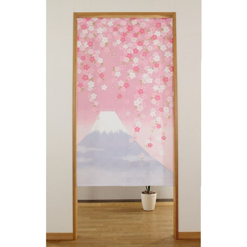 Japanse Noren Fuji Sakura - 85 x 150 cm
