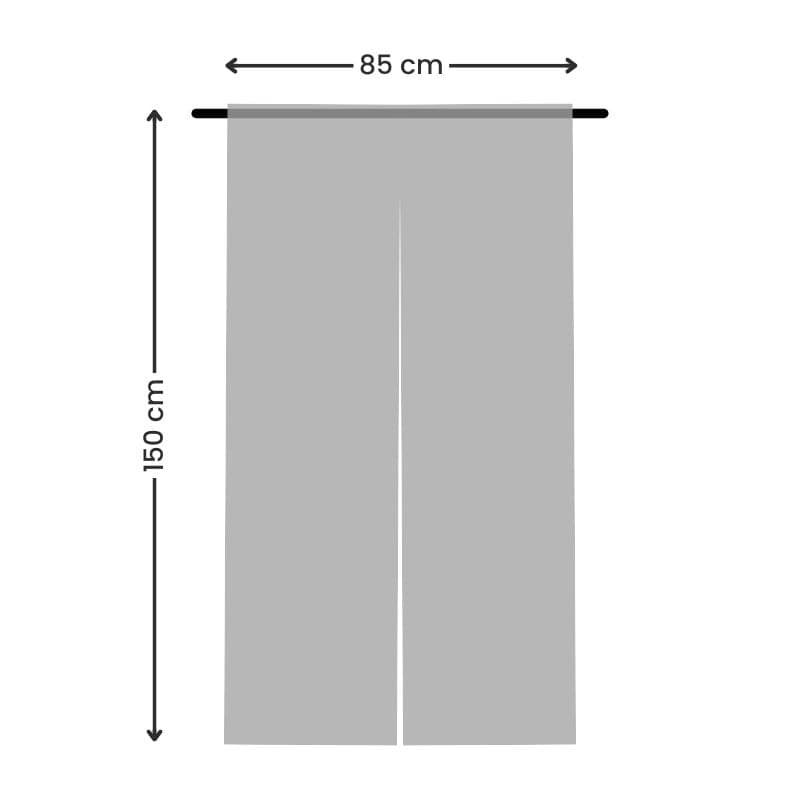 Japanse Noren Gordijn - Zen
