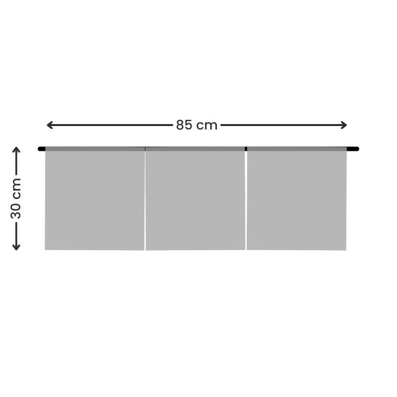 Korte Japanse Noren Gordijn - Iroha