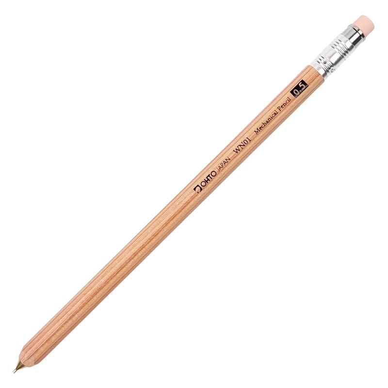 OHTO Houten Vulpotlood 0,5 mm - Natuur