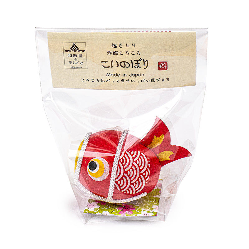 Okiagari Geluksbrenger - Rode Koi