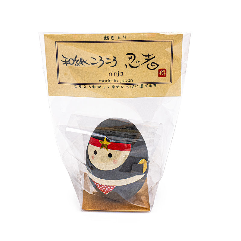 Okiagari Washi Papieren Figuur - Ninja