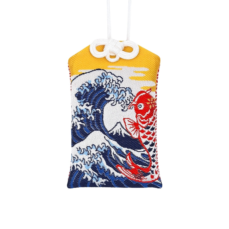 Omamori Charm – Grote Golf van Kanagawa