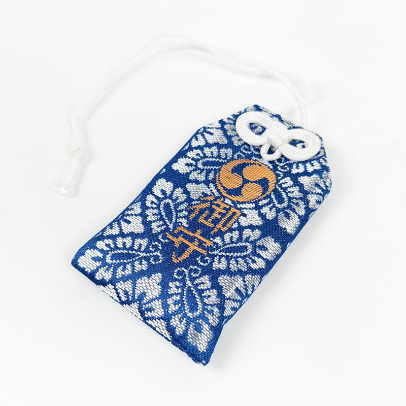 Japans Omamori Tomoe Blauw
