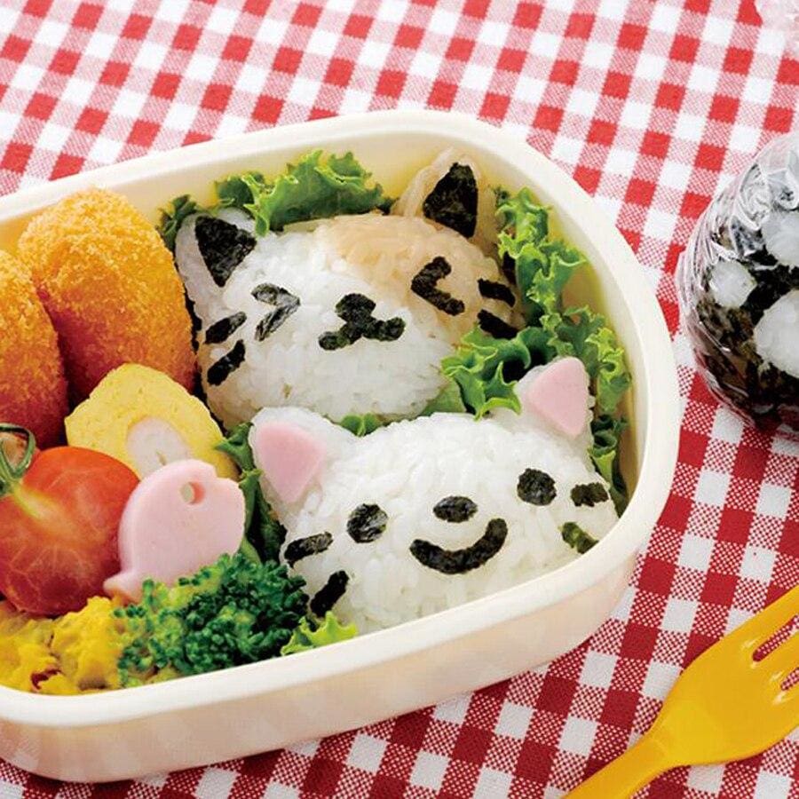 Onigiri Vorm Kattekop