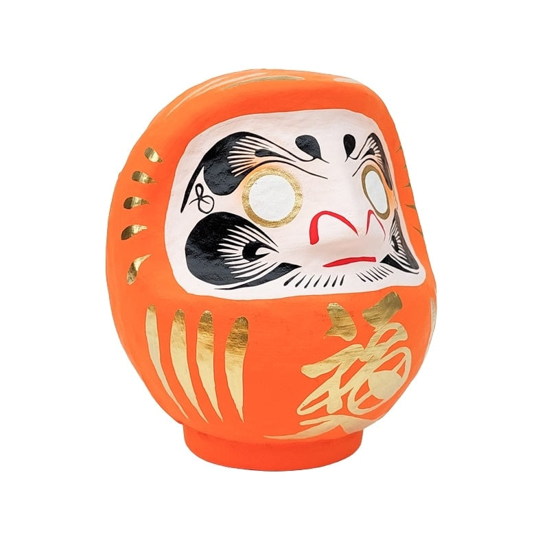 Oranje Japanse Daruma