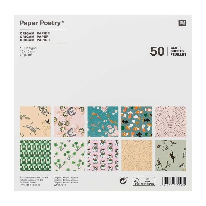 Origamipapier - 50 Vellen
