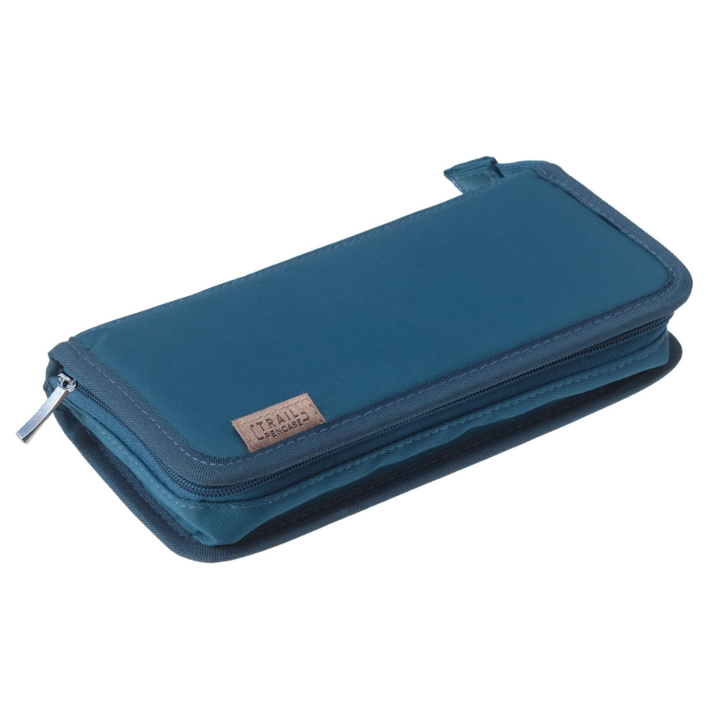 Platte Etui - Donkerblauw