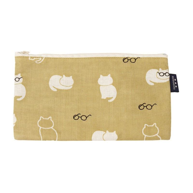 Beige Cat Japanse etui