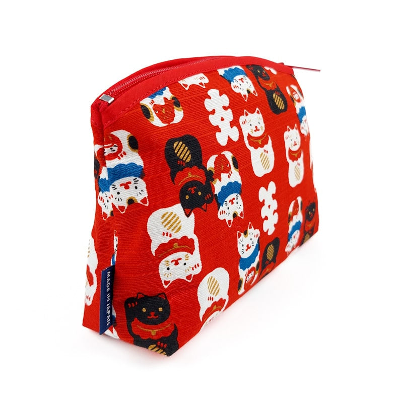 Maneki Neko Japanse Koppeling Rood