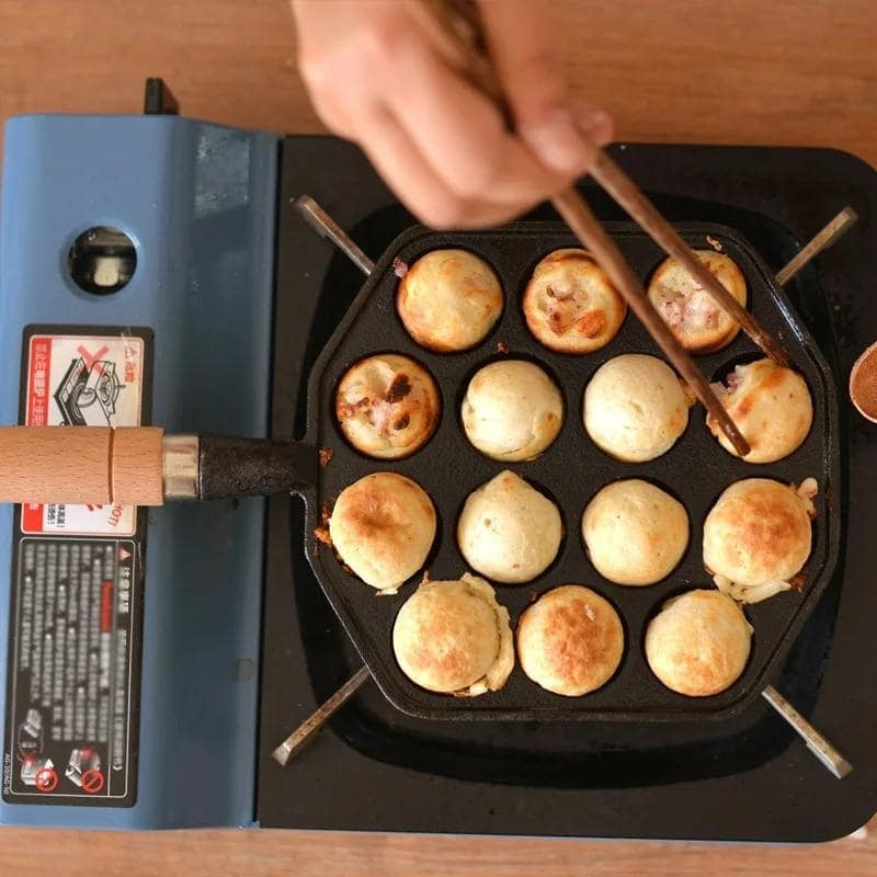 Japanse koekenpan Takoyaki