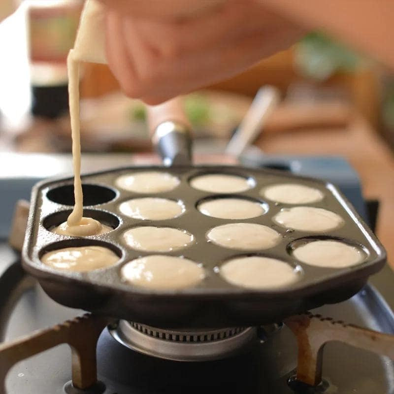 Japanse koekenpan Takoyaki