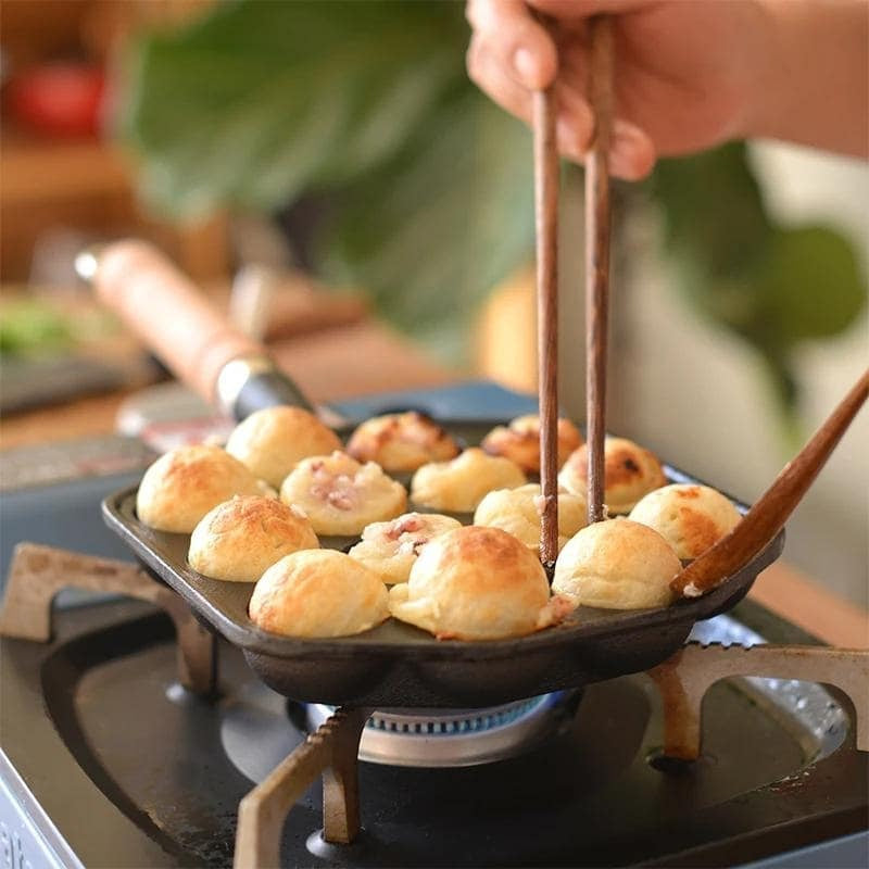 Japanse koekenpan Takoyaki