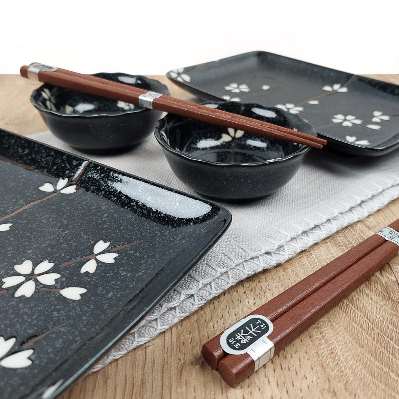 Porseleinen Sushi Set