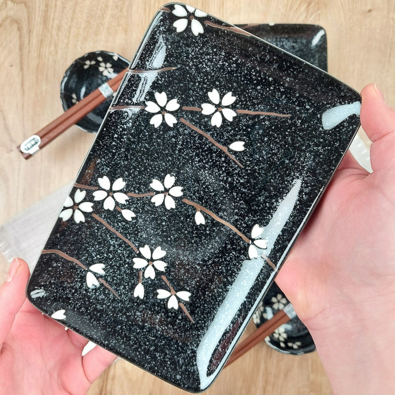 Porseleinen Sushi Set