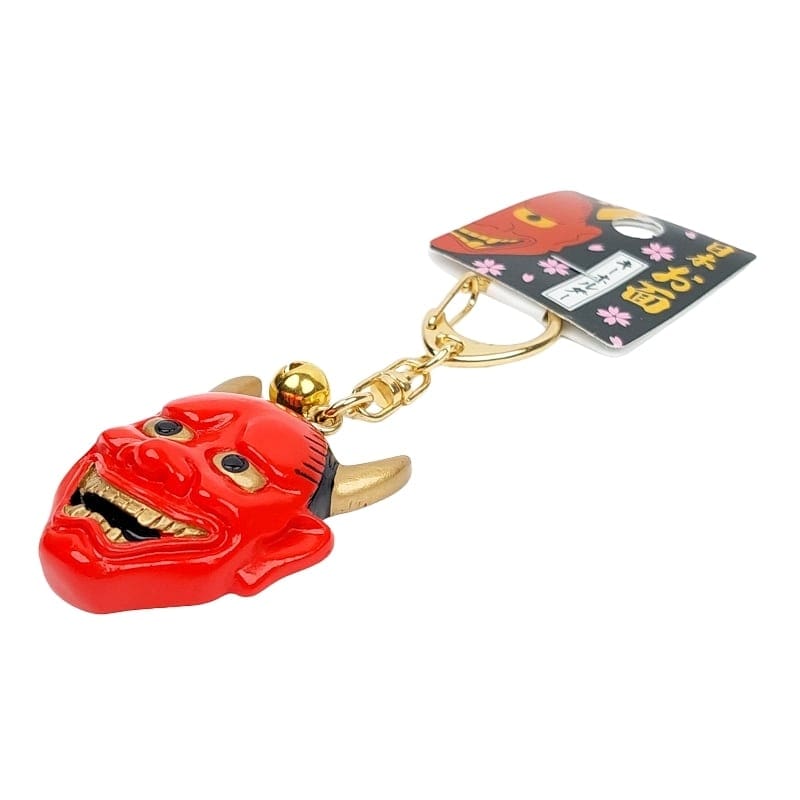 Hannya Masker Sleutelhanger