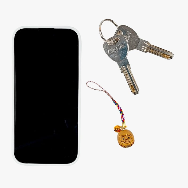 Daruma Doll sleutelhanger