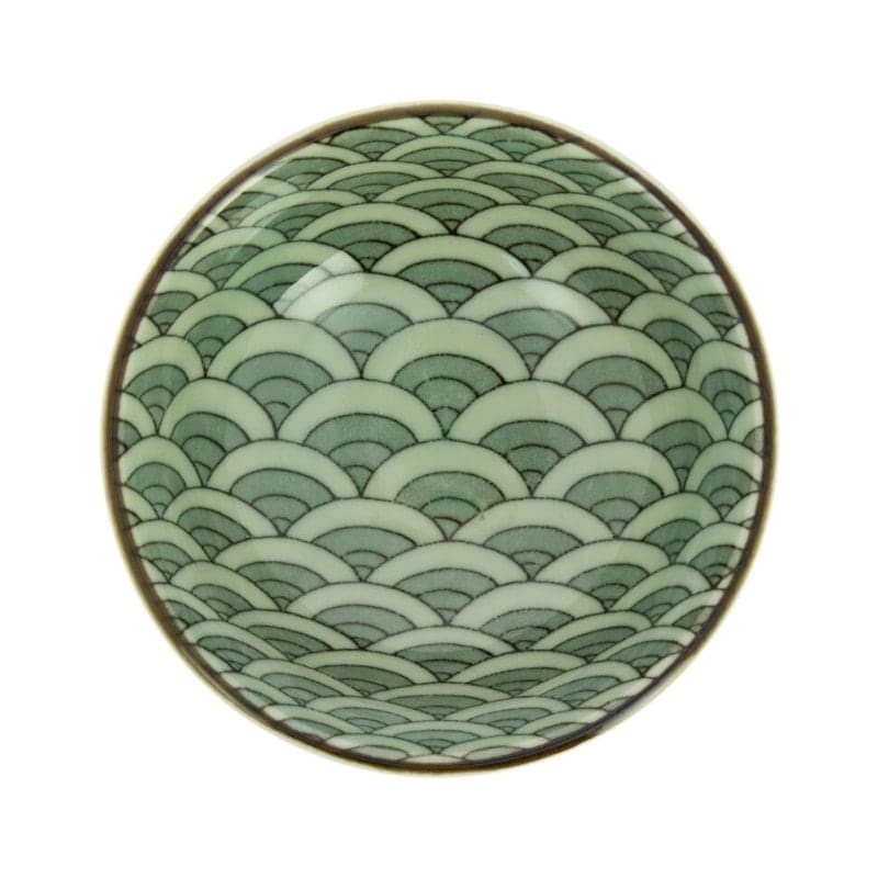 Porte-encens Céramique Vagues Seigaiha
