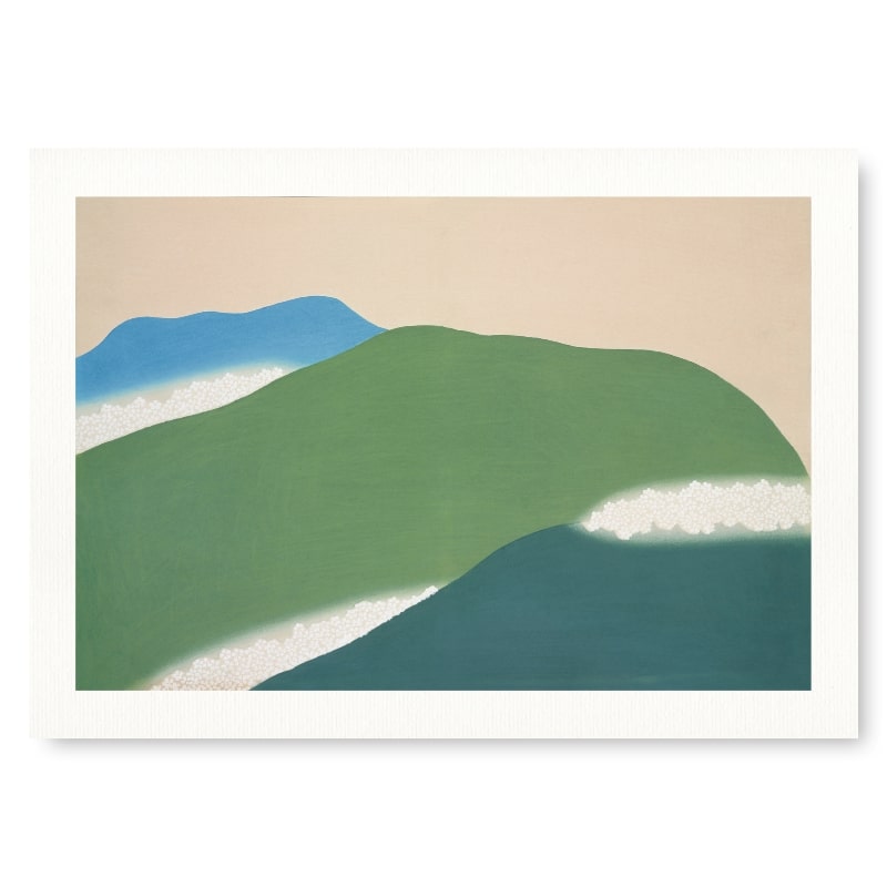 Poster - Japanse Bergen A3