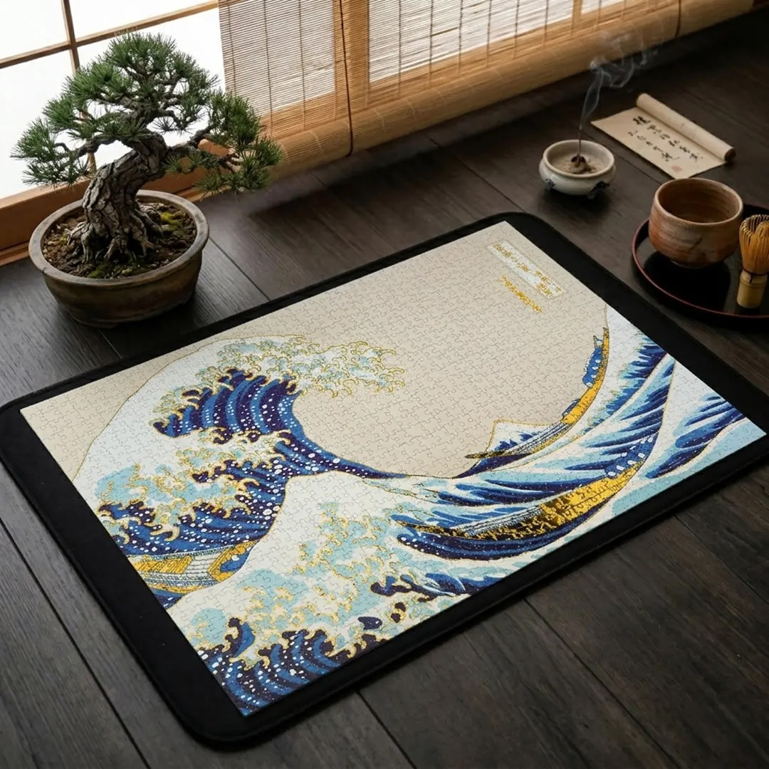Puzzel De Grote Golf van Kanagawa - 1000 Stukjes