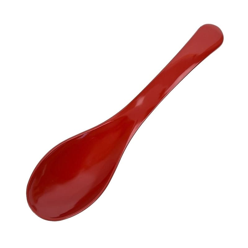 Ramenlepel van Hars – Rood Gelakt